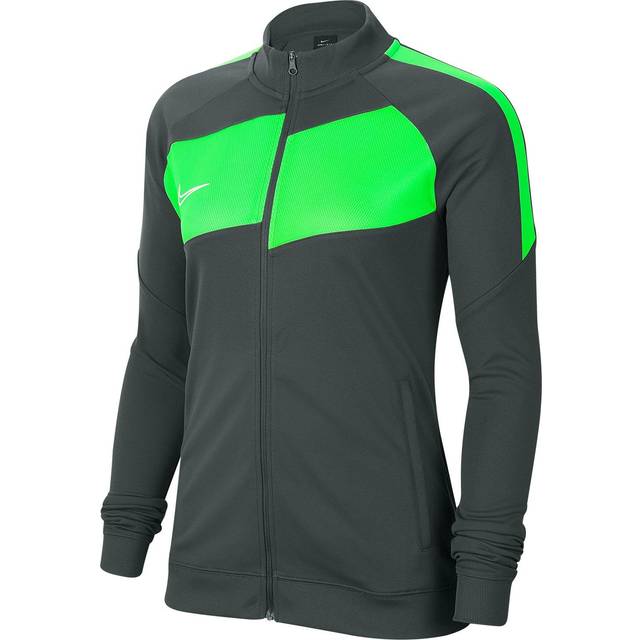 Nike Damers Academy Pro stickad jacka jacka träningsjacka Grå – grön S
