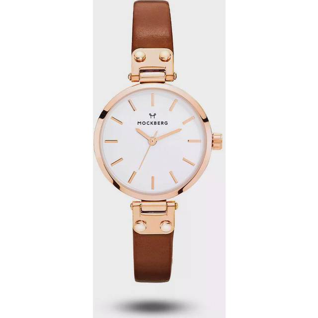 Mockberg damarmbandsur analog kvarts läder MO113, Armband