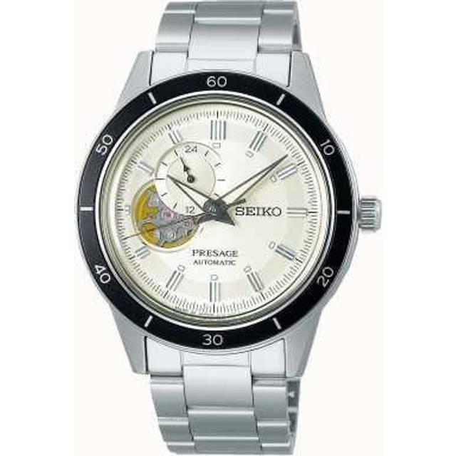 Seiko Presage Style 60&#39;s Open Heart Cream Dial Automatic SSA423 SSA423J1 SSA423J Men&#39;s Watch