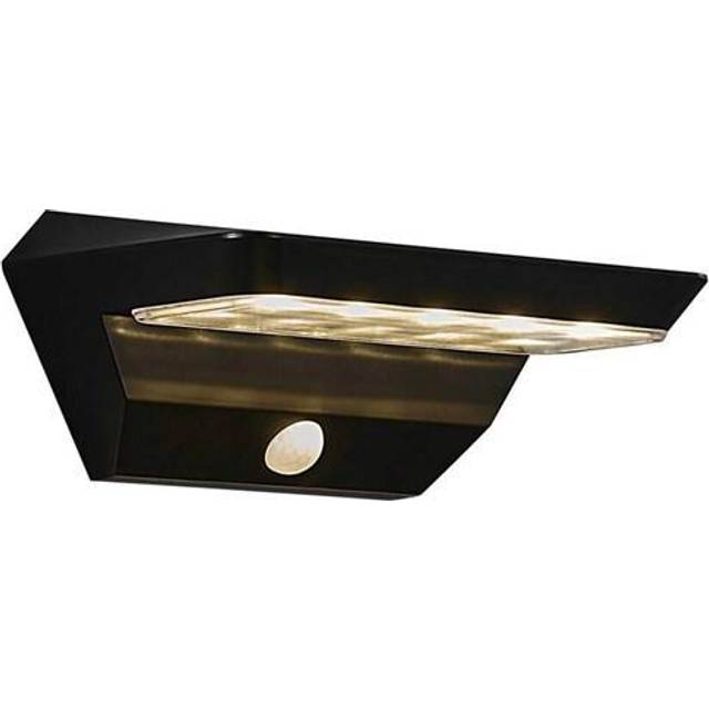 Nordlux Agena Solar Wall Light Black - black