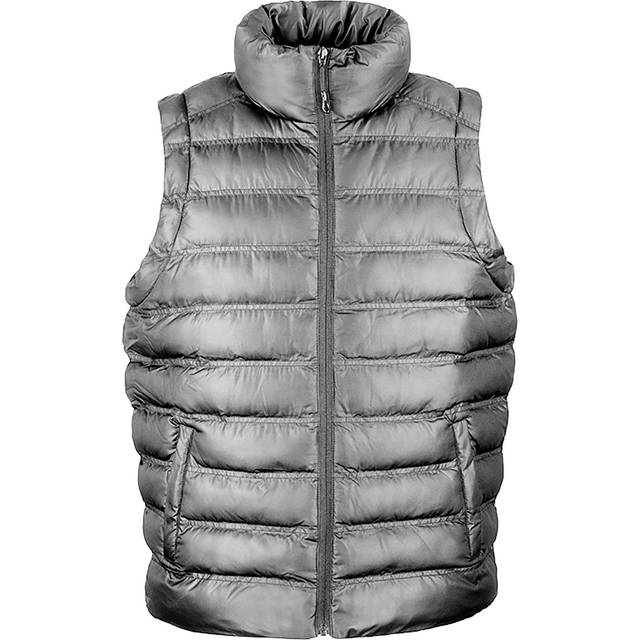 (L, Frost Grey) Result Mens Ice Bird Padded Bodywarmer / Gilet Jacket
