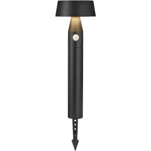 Nordlux Solar Powered Garden Light Black - black