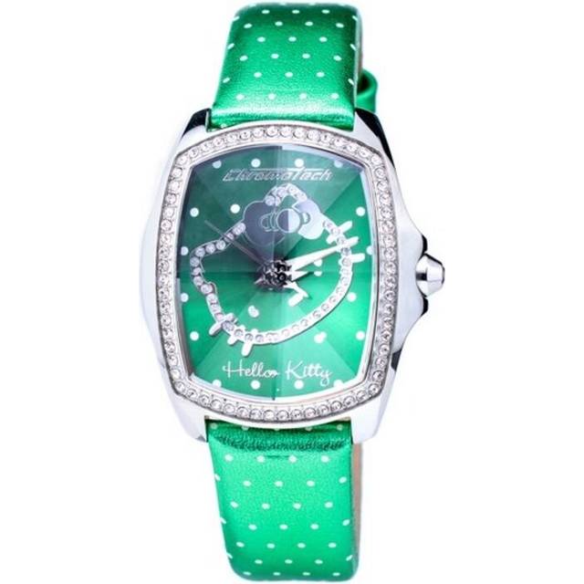 Green Leather Watch