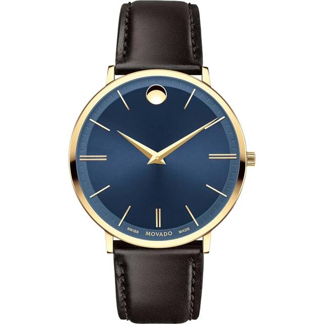 Movado Watch Ultra Slim - Blue