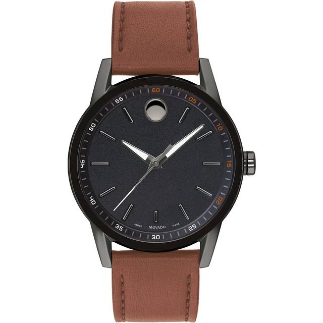 Movado Core-Museum Classic - 0607224, Svart/brun, 42 mm, Core-Museum Classic - 0607224