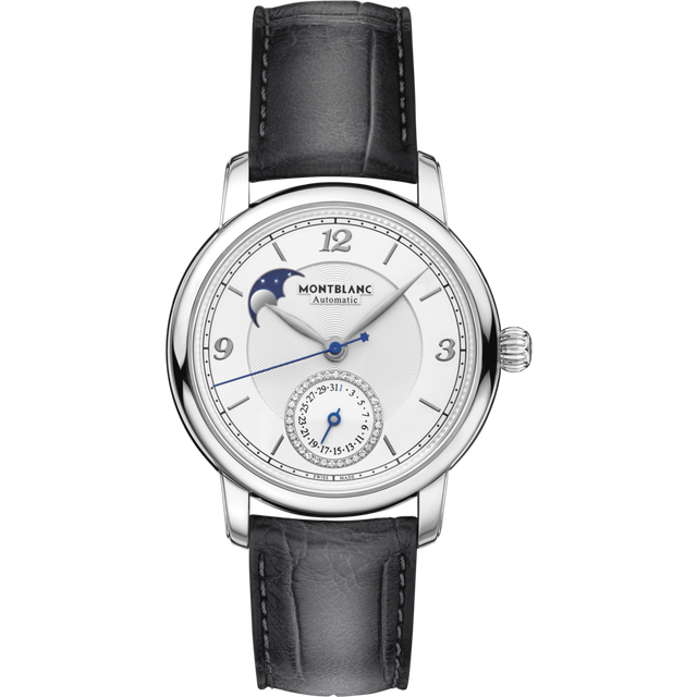 Montblanc Watch Star Legacy Moonphase Date - Silver