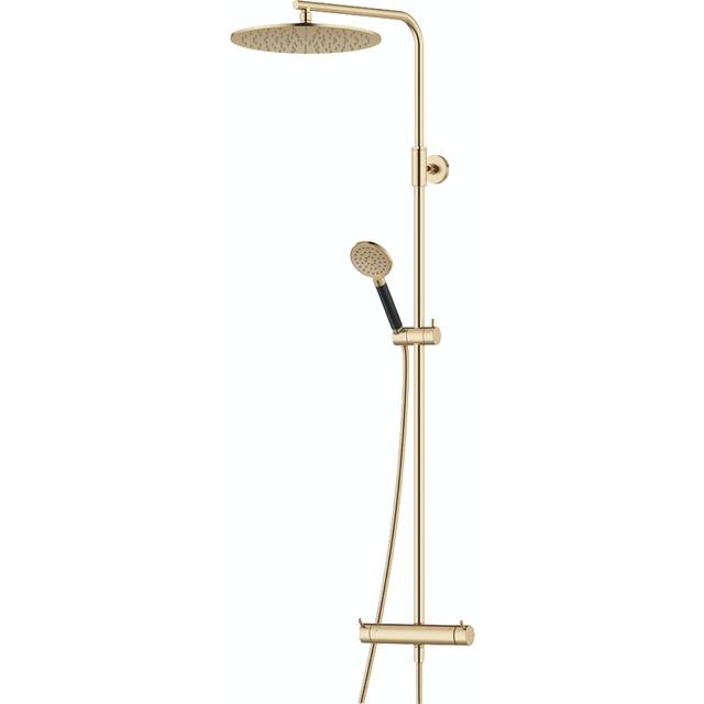 Mora INXX II Shower System Kit Borstad Mässing, 160 c/c