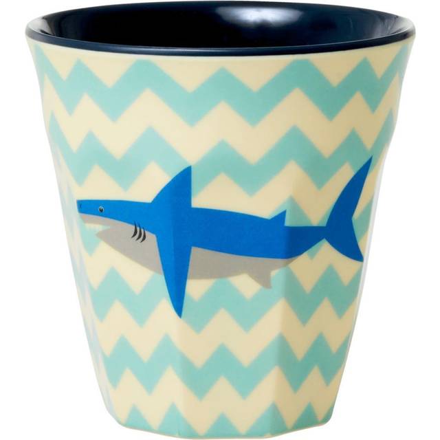 RICE Rice melamine cup medium Shark