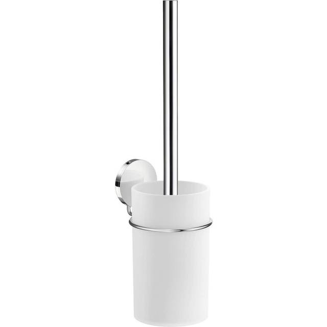 Beslagsboden WC-borste, Självhäftande (Polerad krom)