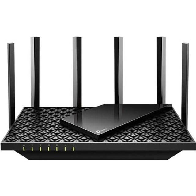 TP-LINK AX72 (AX5400) - Trådlös router - 4-portars switch - GigE - 802.11a/b/g/n/ac/ax (WiFi6) - Dual Band - MU-MIMO