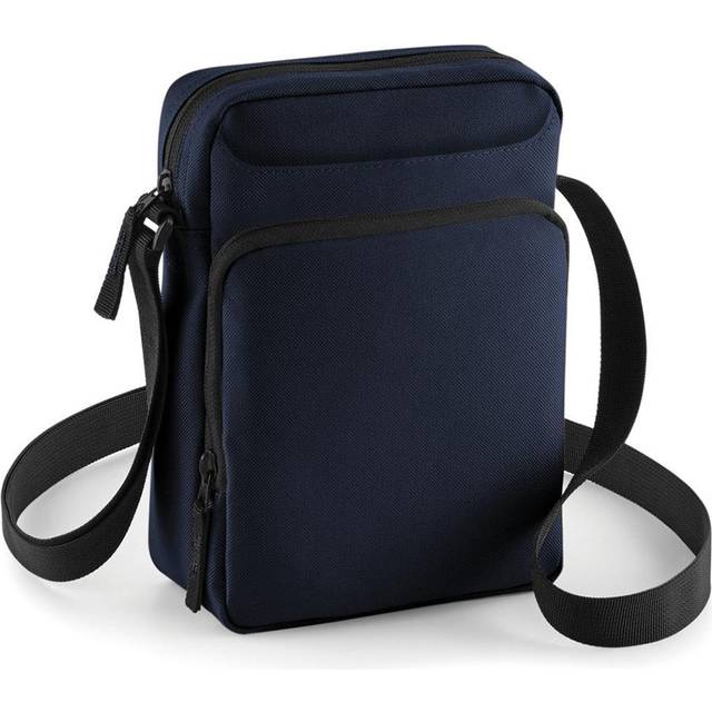 (One Size, French Navy) Bagbase Across Shoulder Strap Cross Body Bag