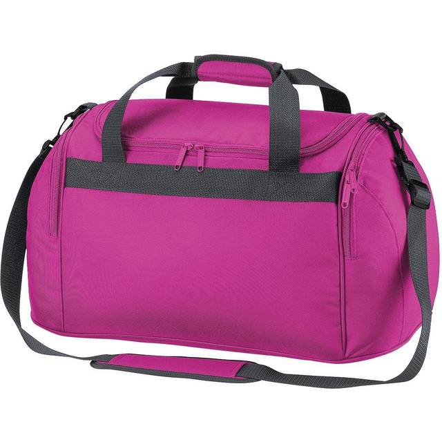 (One Size, Fuchsia) Bagbase Freestyle Holdall / Duffle Bag (26 Litres)