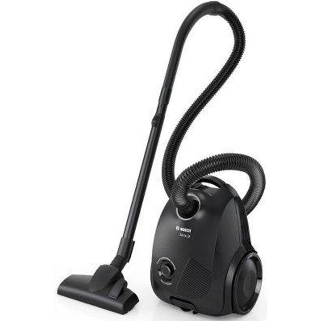Bosch Serie 2 5948913, släde dammsugare med påse, svart, 3600 W, 3,5 liter, 80 decibel