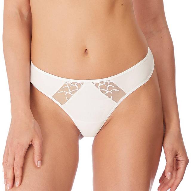 Wacoal Lisse Thong - White - Large