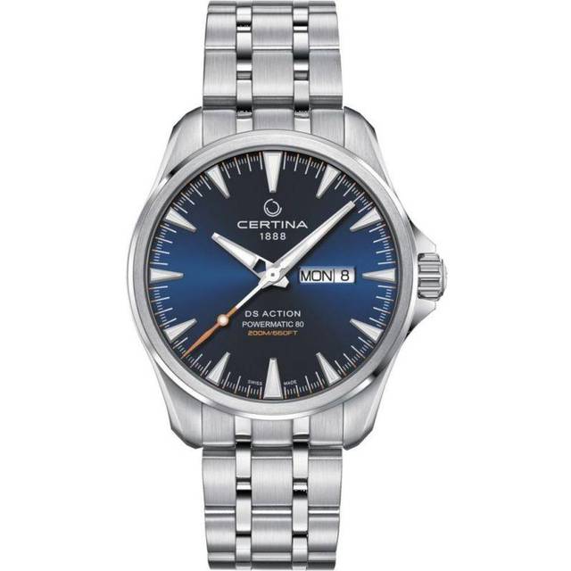 Certina Herrenuhr DS Action Day-Date C0324301104100 - silber