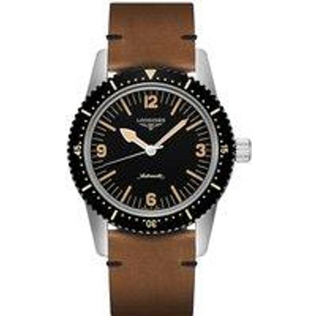 Longines Watch Heritage Skin Diver Mens - Black