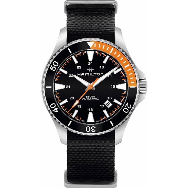 Hamilton Watch Khaki Navy Scuba - black