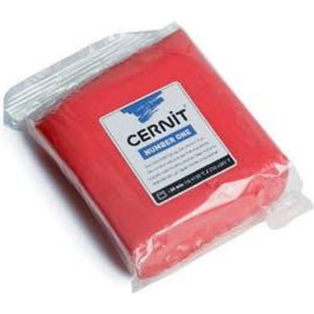 Cernit Modellera Unicolor 043 Röd 250g