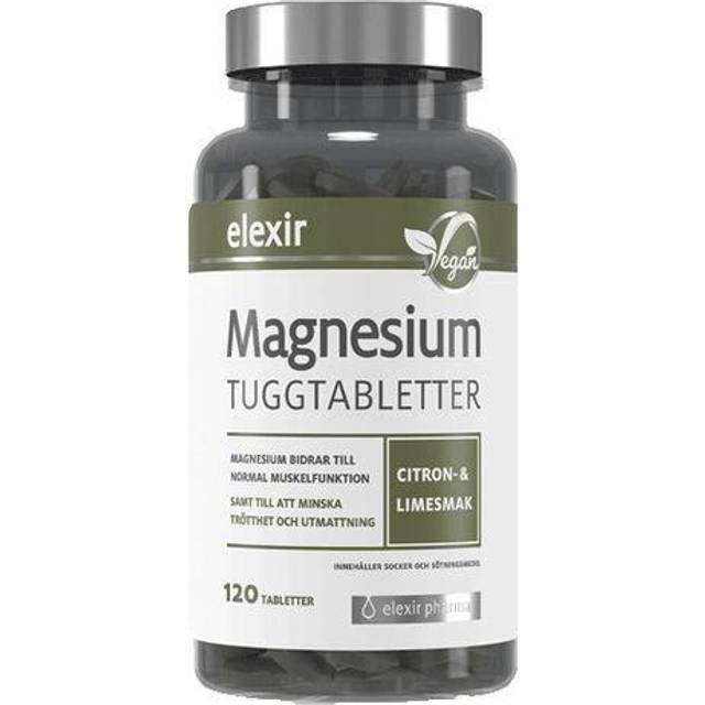 Elexir Pharma Magnesium Tuggtabletter 120 st - Multi