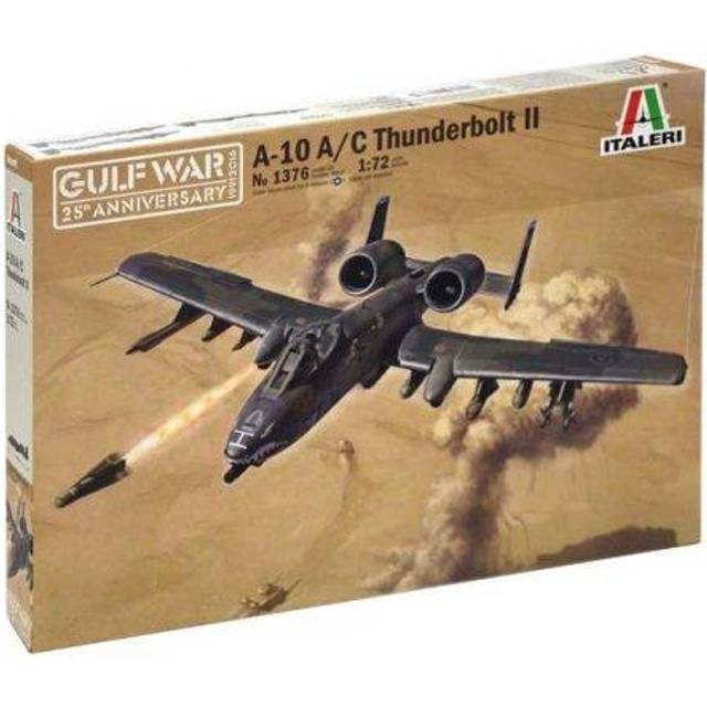 Italeri 1/72 Scale Fairchild A-10A C Thunderbolt II Gulf War Model Kit