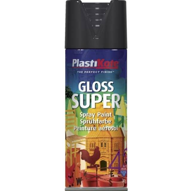 Plasti Kote Pk Super Ral9005 - Sort Blank 400ml
