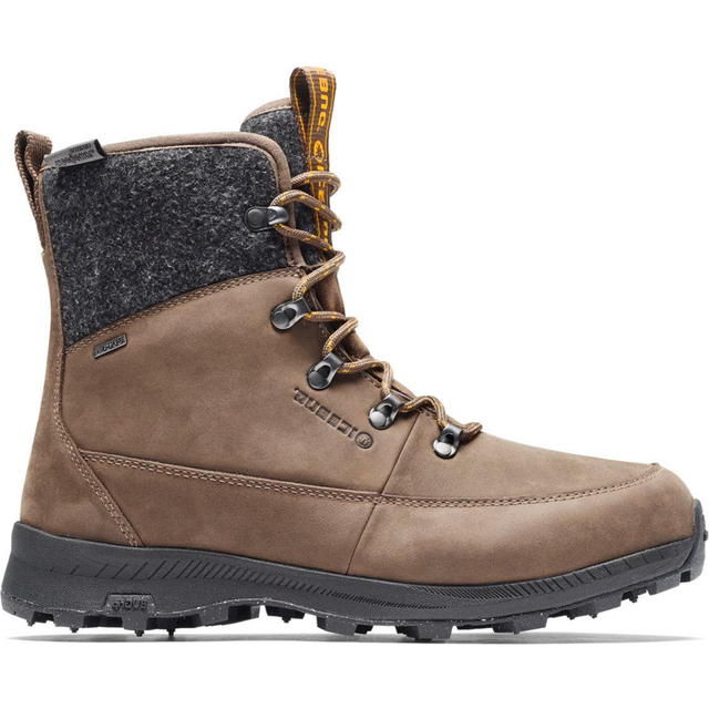 Icebug - Adak ReWool W BUGrip - Bruna vinterkängor med dubbar storlek 39 - Coffee/Grey (39)