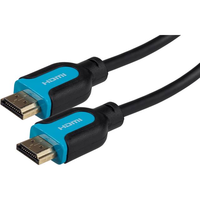 Maplin HDMI to HDMI 4K Ultra HD 30Hz Cable with Gold Connectors - Black