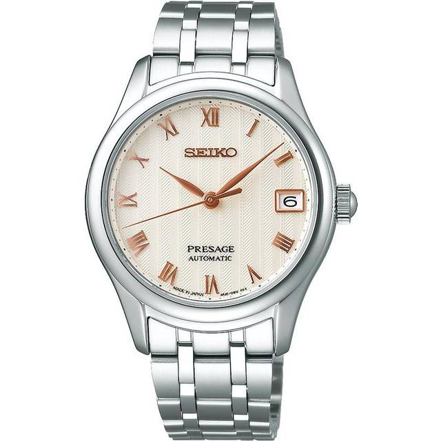 Seiko Presage Watch Zen Garden Sakura Daytime Ladies D - Cream