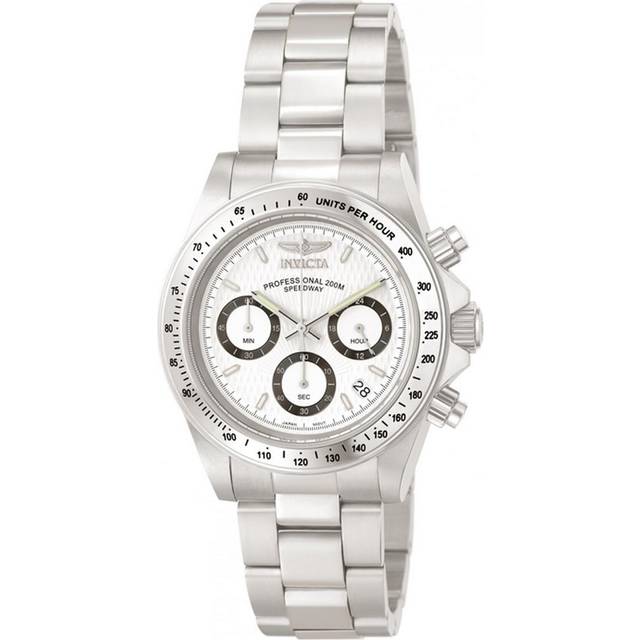 Invicta Watch Speedway Mens - Silver