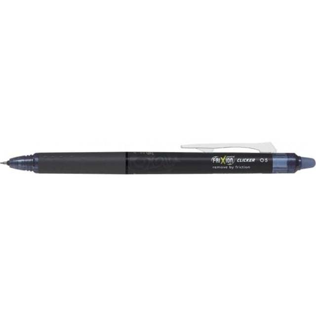 Pilot Frixion Point Clicker med klick 0,5 svart