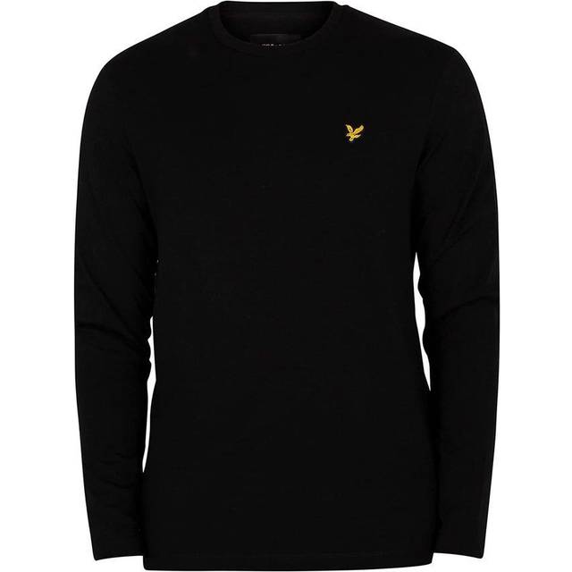 LYLE & SCOTT Plain L/S T-Shirt |Svart |M