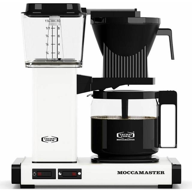 Kaffebryggare med filter Moccamaster Automatic White