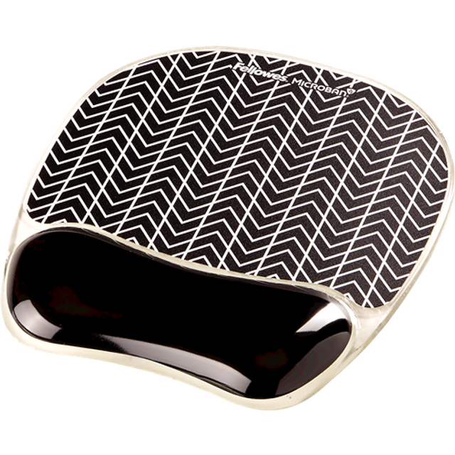 Fellowes Gel Mouse Pad - Chevron