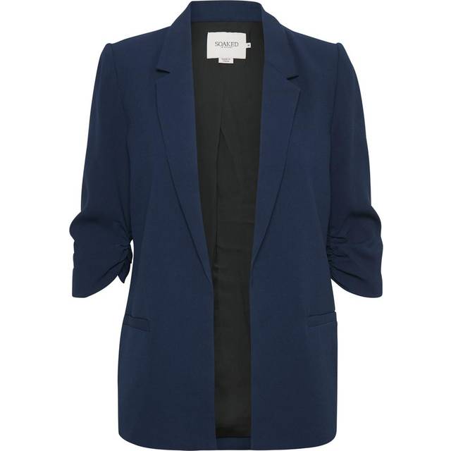 Soaked in Luxury, Jacka, Dam, XS, Polyester, Shirley kavaj - blue (XS)