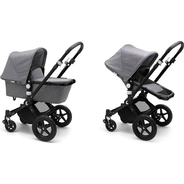 Bugaboo Cameleon3 Plus Complete Pushchair-Aluminium/Grey Melange
