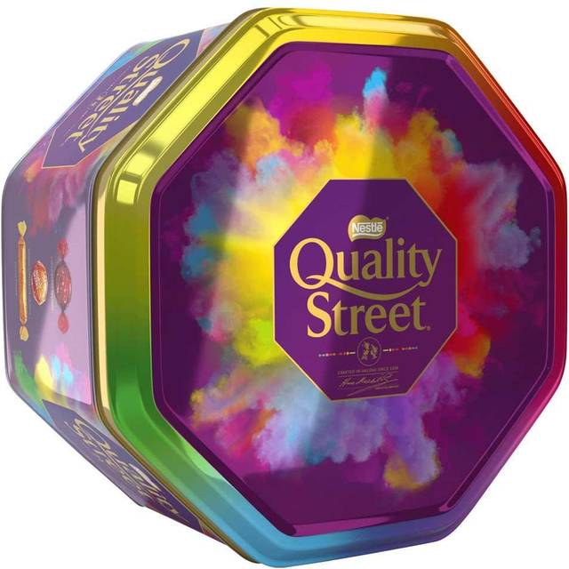 Nestle quality street large 2kg tin , christmas gift , milk chocolate, treat
