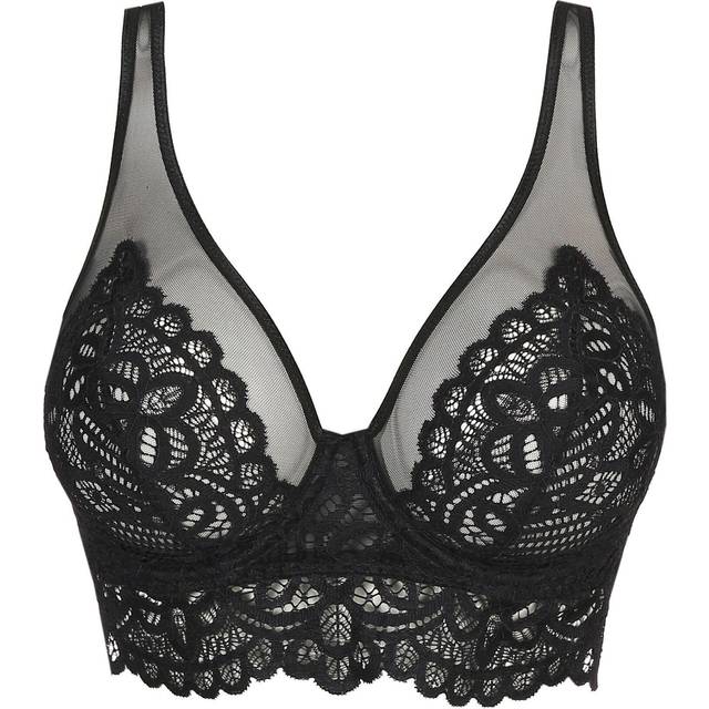 PrimaDonna Twist First Night Triangle Bra - Black - D 80