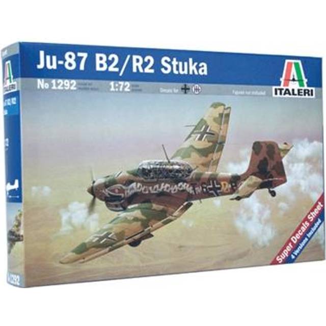 JU-87 B-2/R-2 STUKA - AIRCRAFT 1:72 - Italeri 1292