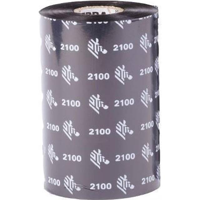 Zebra 2100 Wax thermal ribbon 450 m Black