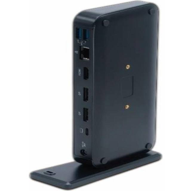 Acer USB Type-C Dock III (2 x Displayport, 1 x HDMI, Audio, RJ45 Ethernet, 3 x USB 3.1, 2 x USB Type-C) svart