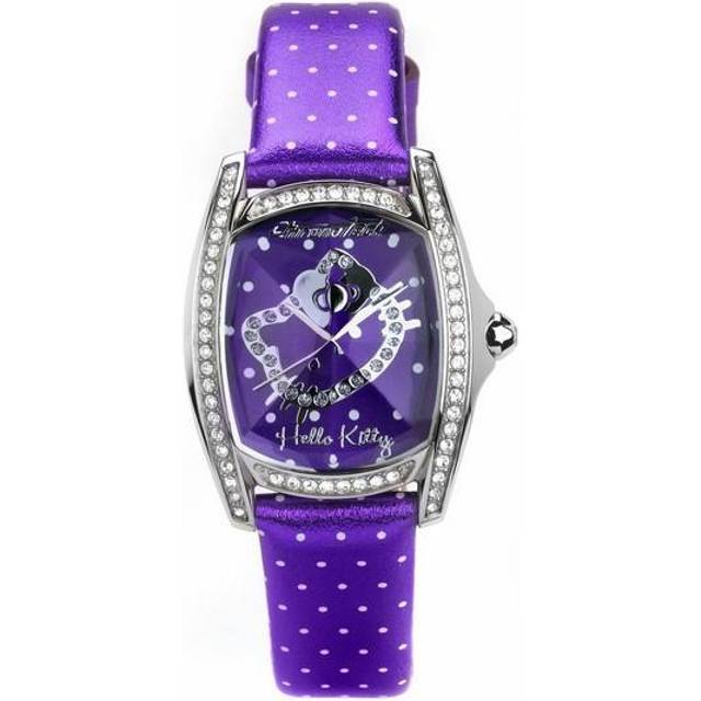 Purple Leather Watch