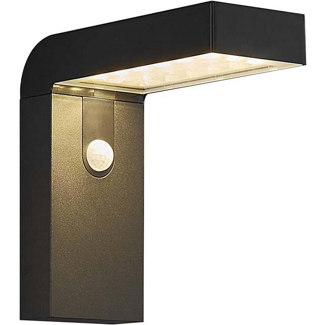 Nordlux - Alya LED Solar Cell Wall Lamp Black