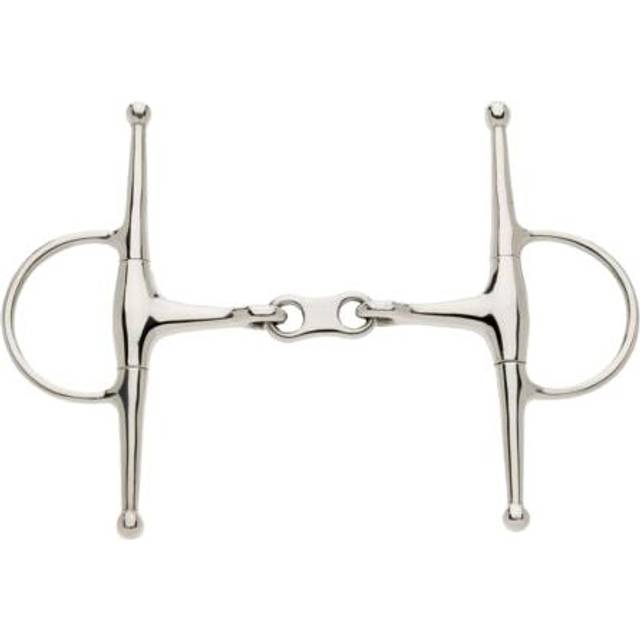 Lorina French Link Full Cheek Snaffle 6in silver