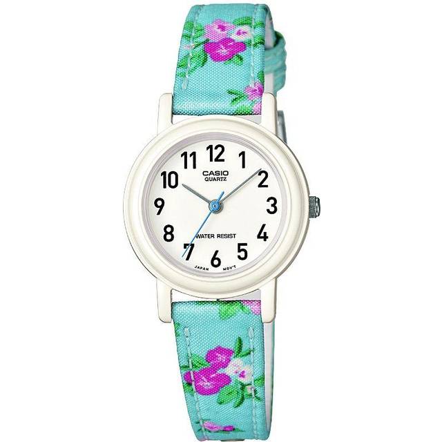 Casio  Analogue Blue Strap Watch