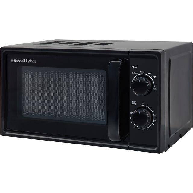 Russell Hobbs RHM1725B 17L Textures Microwave In Black, Black