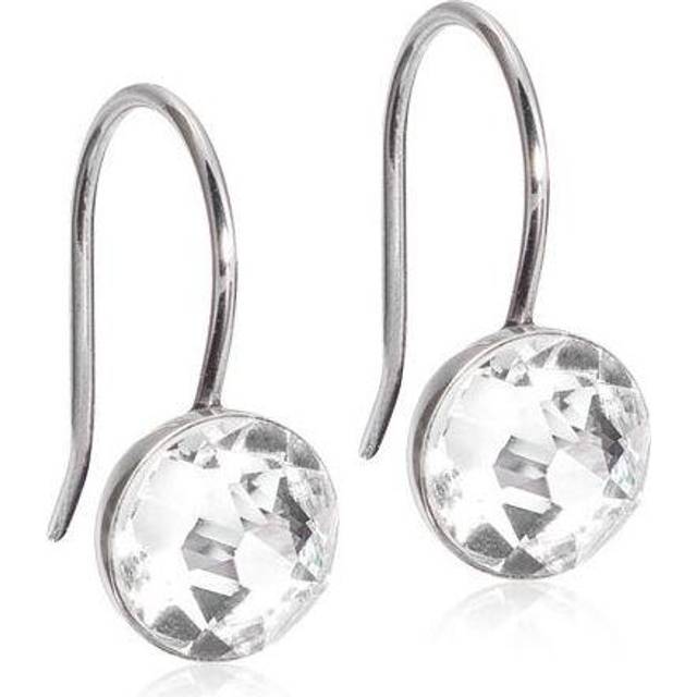 Blomdahl Örhängen BM NT Pendant Bezel 8 mm Crystal 1 par