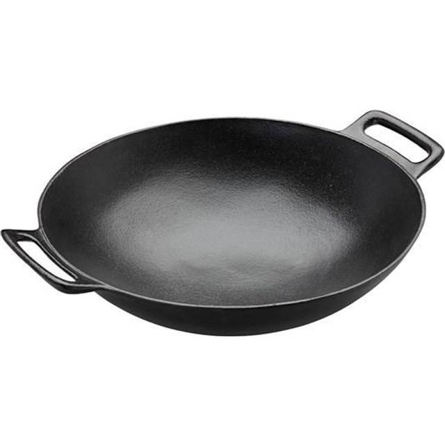 Wok från Rösle - Svart gjutjärn färg - Gjutjärn