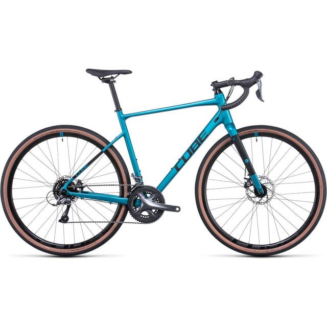 Cube Nuroad Gravel Bike 2022 Deepteal/Black - Blue