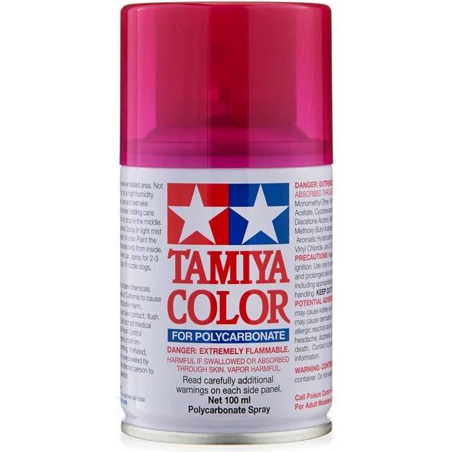TAMIYA PS-40 Translucent Pink Polycarbonate Spray Paint 100ml Lexan RC Car Body