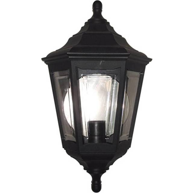 Elstead KINSALE FLUSH Kinsale Flush Lantern Black